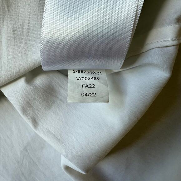 Athleta White Oversized Button Down Shirt XS - Picture 10 of 10